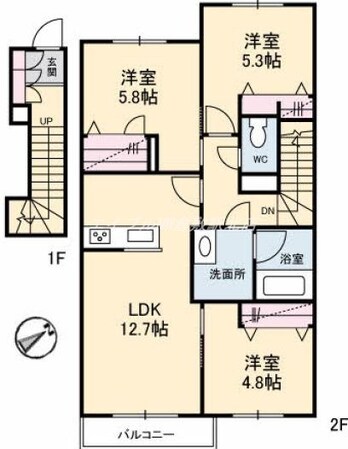 ドルモベーネ（ＢＥＬＳ認証・ＺＥＨ）の物件間取画像